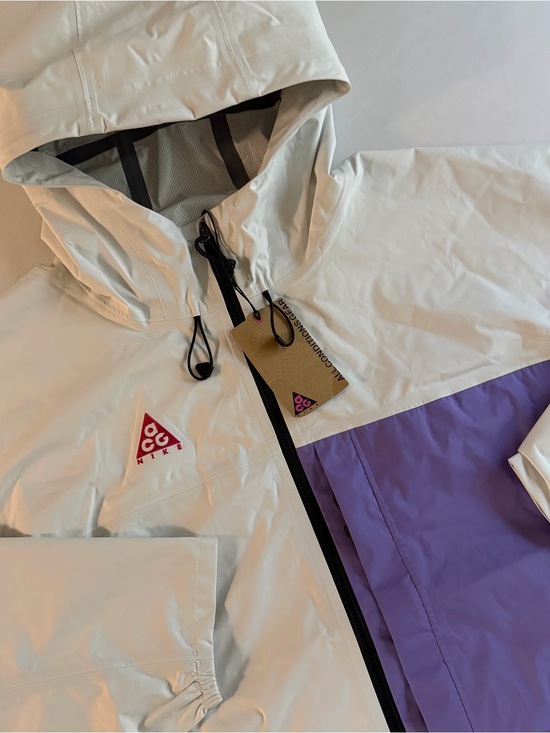 Nike ACG Other - Nike ACG Rain Jacket Men L Waterproof Taped Seams Lightweight Trail Full Zip
